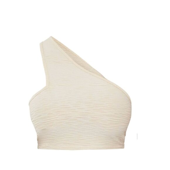 PLT Stone Textured One Shoulder Crop Top & matching tight skirt size 2 - Picture 5 of 5